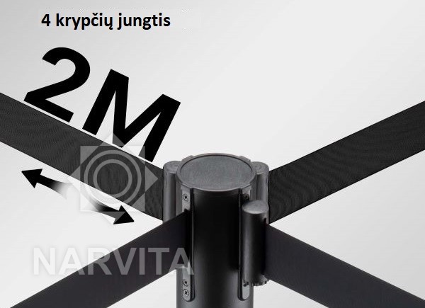 juostinis atitvaras juodas