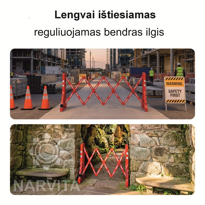 apsauginis sulankstomas užtvaras