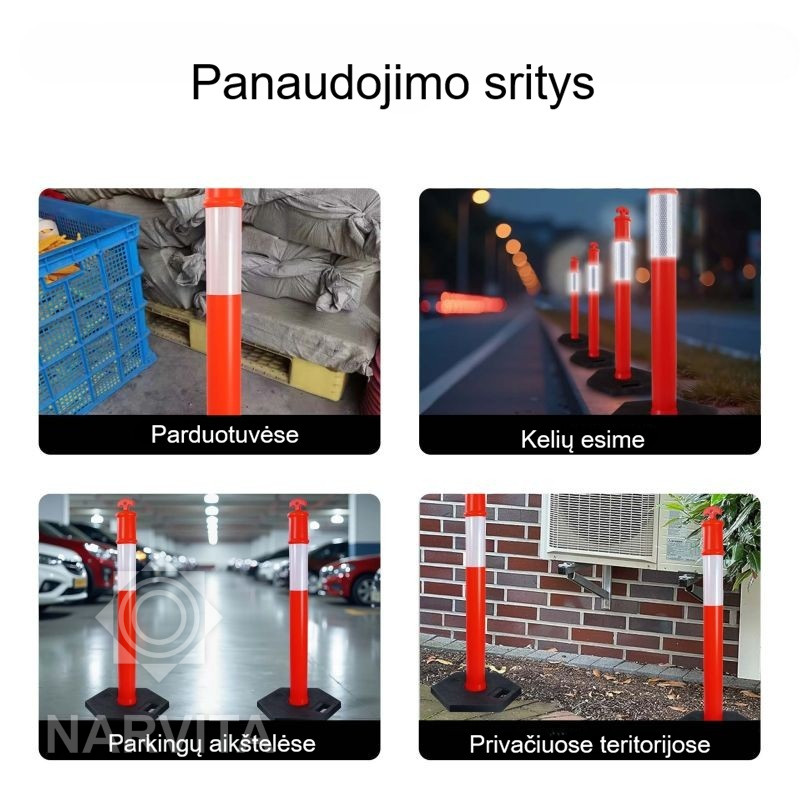 eismo reguliavimo stulpai