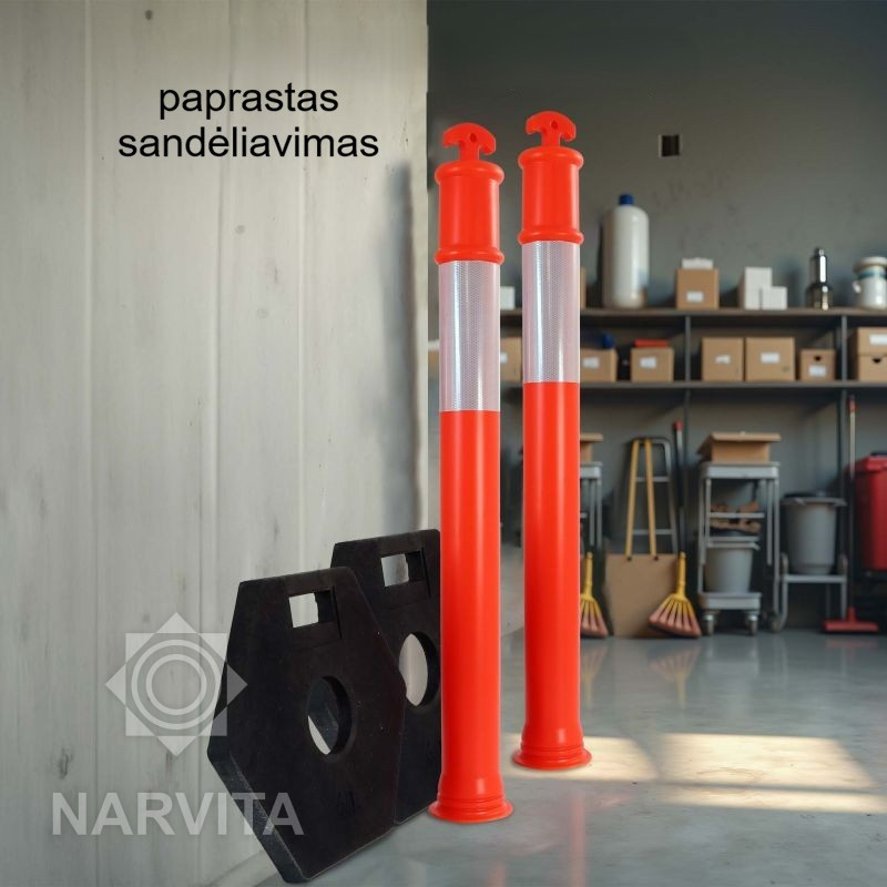 patvarūs signaliniai stulpai
