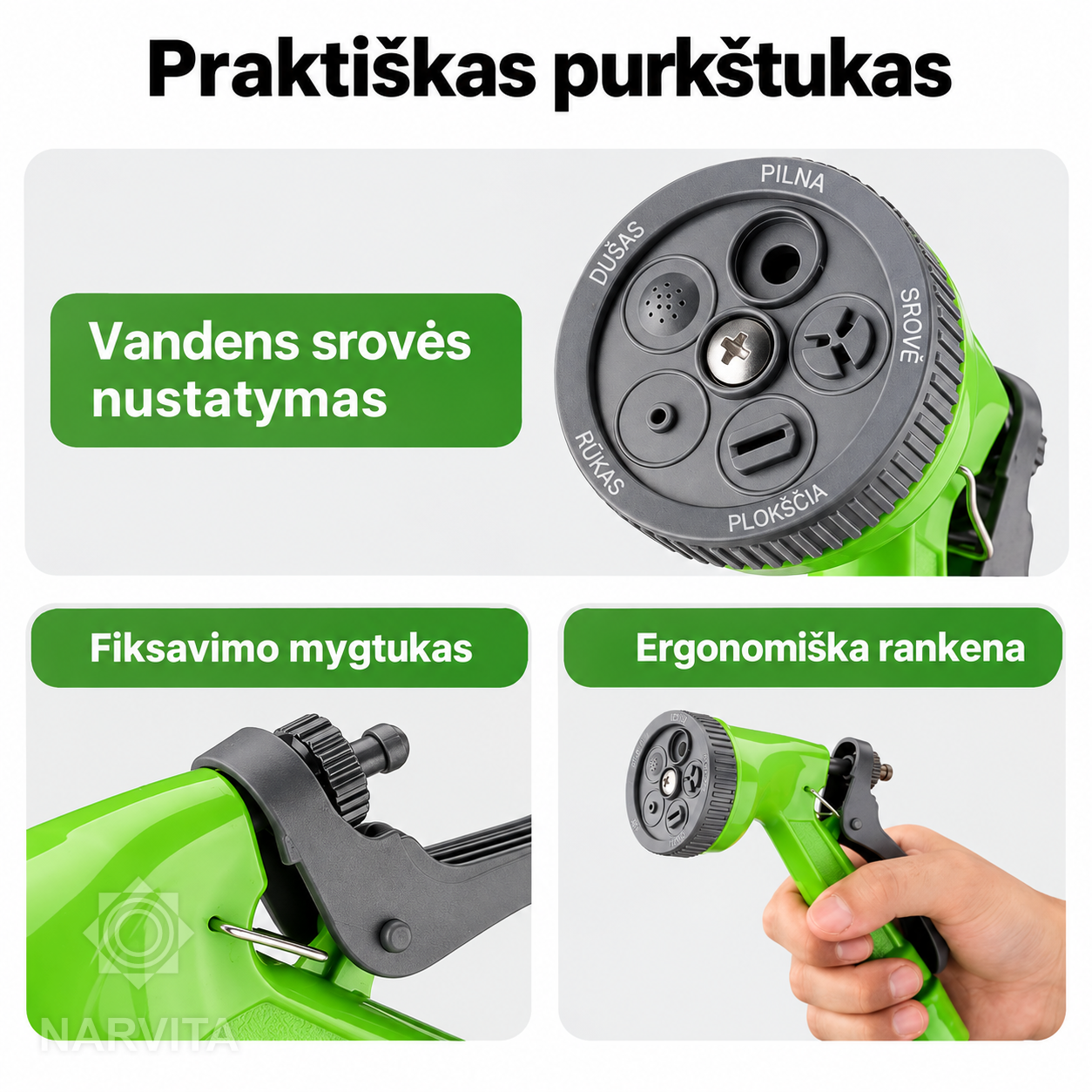 patogi laistymo žarna